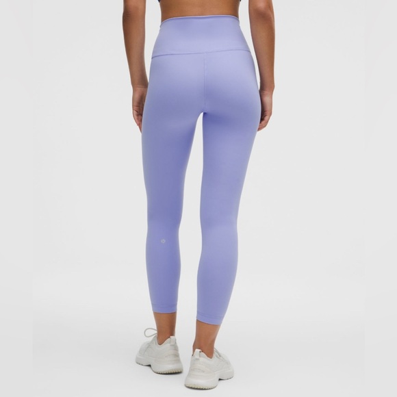 Lululemon Athletica Wunder Train High Rise 25” Size 4 Dusty Lilac Leggings - Picture 3 of 9